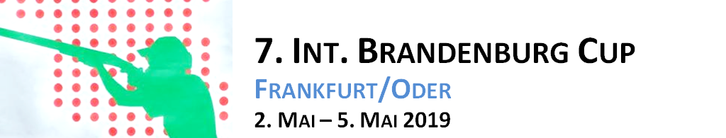 Info: 7. Int. Brandenburg Cup 2019