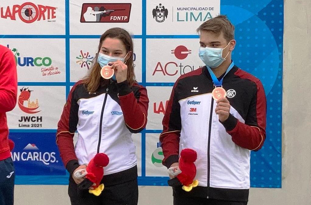 JWCH Lima – Bronze im Trap Mixed Team Wettkampf